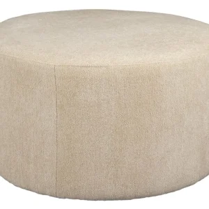 Express Levering Dutchbone Rocca poef-Latte