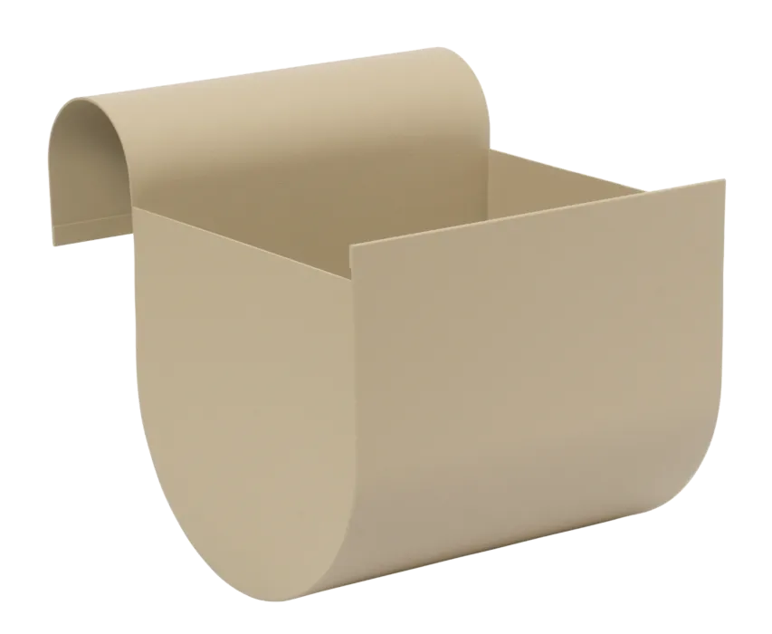 Ferm Living Uma balkon bloembak-Cashmere-Small Beperkt Aanbod