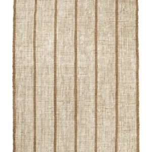 Gereduceerde Prijs Ferm Living Athens Stripes vloerkleed-Off-white-170x240 cm