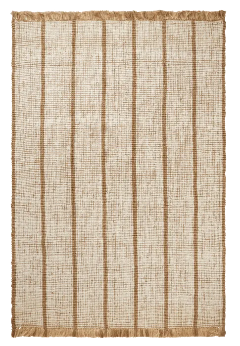 Ferm Living Athens Stripes vloerkleed-Off-white-200x300 cm Favoriet