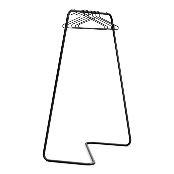 Premium Spinder Design Hang-on kledingrek-Zwart