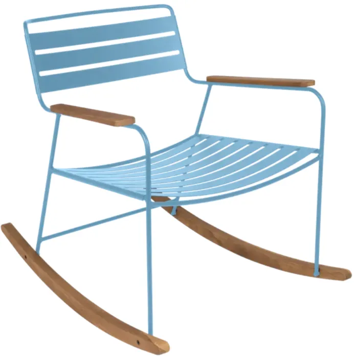 Speciale Aanbieding Fermob Surprising schommelstoel-Maya Blue
