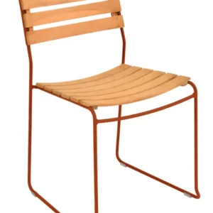 Koop Online Fermob Surprising Teak tuinstoel-Candied Orange