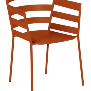 Fermob Rythmic tuinstoel met armleuning-Candied Orange Populair