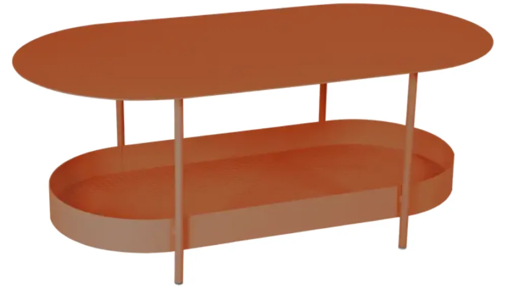 Fermob Salsa Low salontafel-Candied Orange Lage Prijs