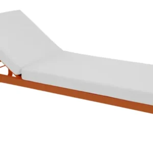Fermob Bellevie ligbed met off-white zitkussen-Candied Orange Weekendaanbieding