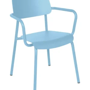 Fermob Studie tuinstoel met armleuning-Maya Blue Koop Online