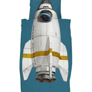 Snurk Rocket Blue dekbedovertrek-140x200/220 cm Merkproduct