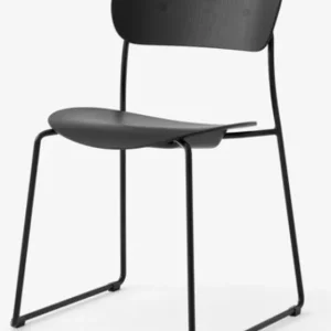 Seizoensaanbieding &tradition Pavilion AV51 stoel-Zwart gelakt