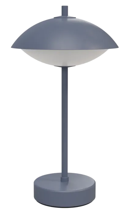 Fritz Hansen Clam draagbare tafellamp-Dusk Blue Aanbieding