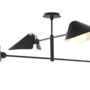 Gereduceerde Prijs &tradition Bonnet SC91 hanglamp-Zwart-40 cm
