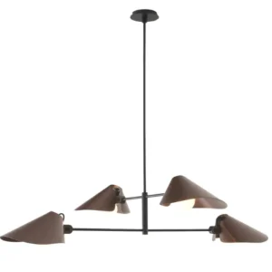 &tradition Bonnet SC92 hanglamp-Zwart-brons-110 cm Lage Prijs