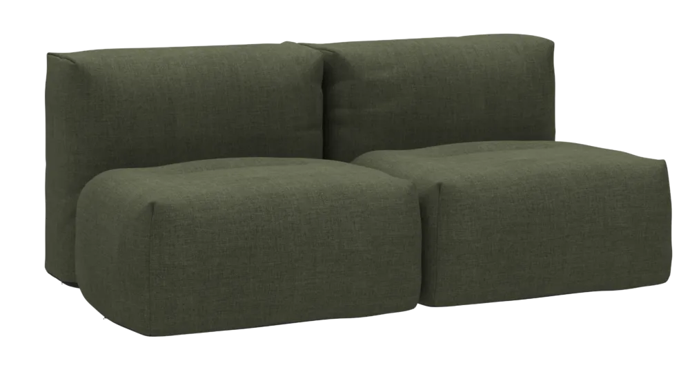 Meest Verkocht Sackit Soft 2-zits bank-Olive