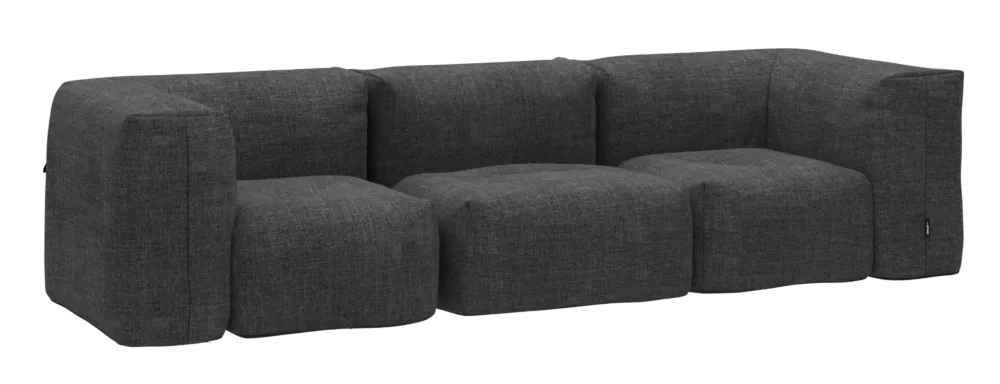 Sackit Soft 3-zits bank-Noir Koopje
