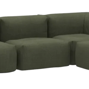 Finale Uitverkoop Sackit Soft 4-zits hoekbank-Olive