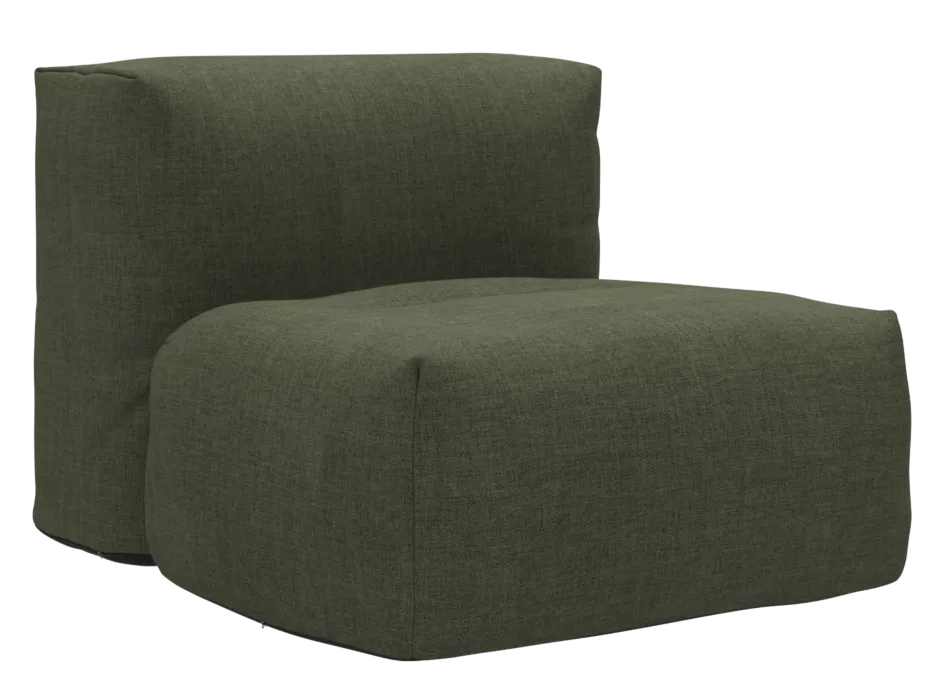 Sackit Soft bank zitelement-Olive Tijdelijk Beschikbaar