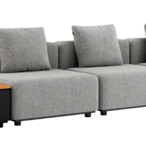 Veilige Betaling Sackit Cobana 4-zits loungebank met Patio opbergtafel-Sand Melange