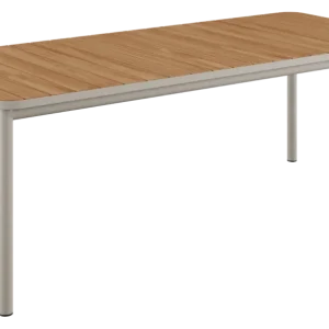 Sackit Kirra eettafel-Taupe-210x90 cm Flitsaanbieding