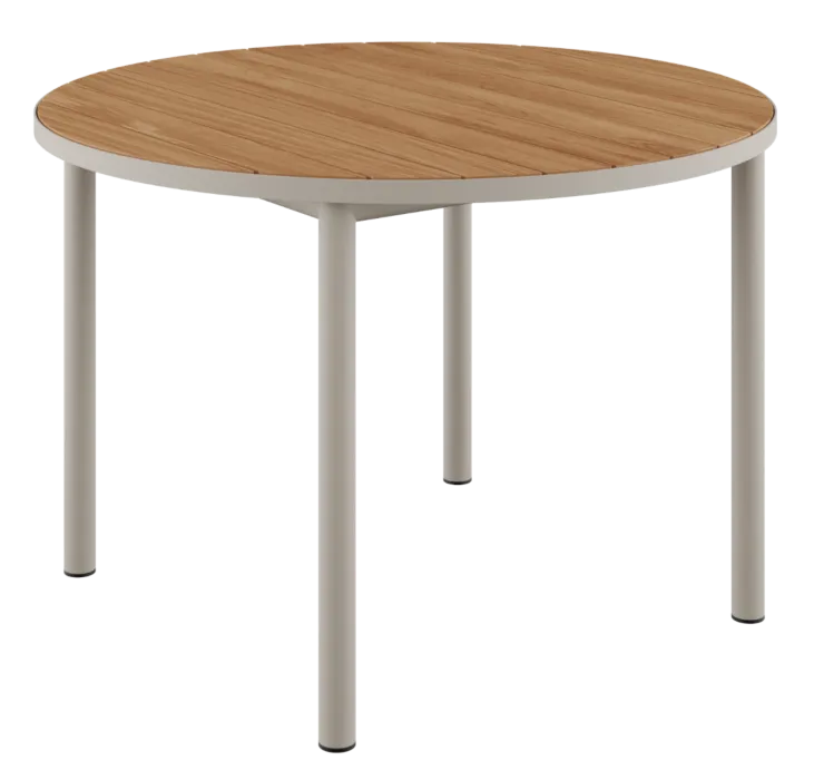 Sackit Kirra eettafel-Taupe-Ø 110 cm Hoge Kwaliteit