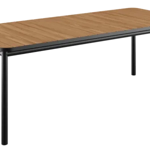 Lage Prijs Sackit Kirra eettafel-Noir-210x90 cm