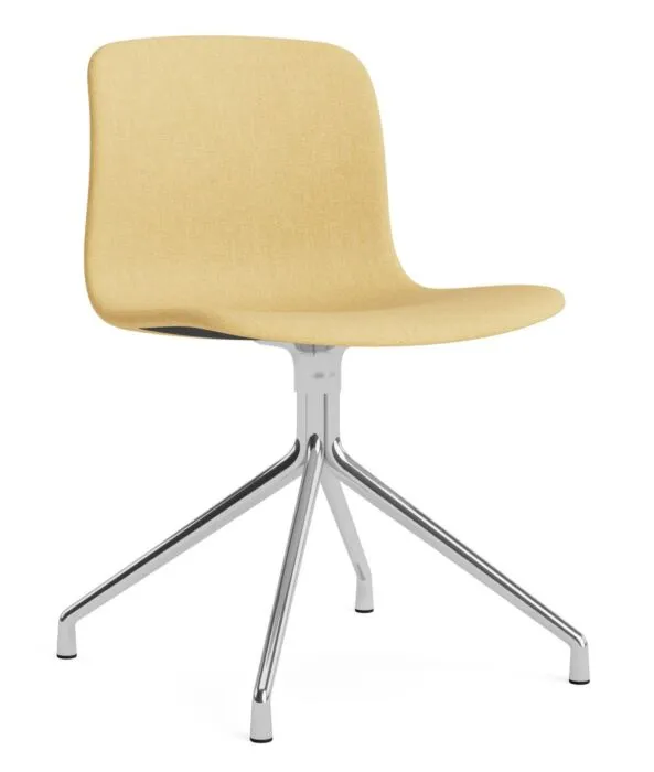 Gereduceerde Prijs HAY AAC 11 stoel-Metahor 032-Gepolijst aluminium