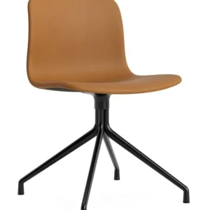 Seizoensaanbieding HAY AAC 11 stoel-Sense Cognac-Gepoedercoat Zwart