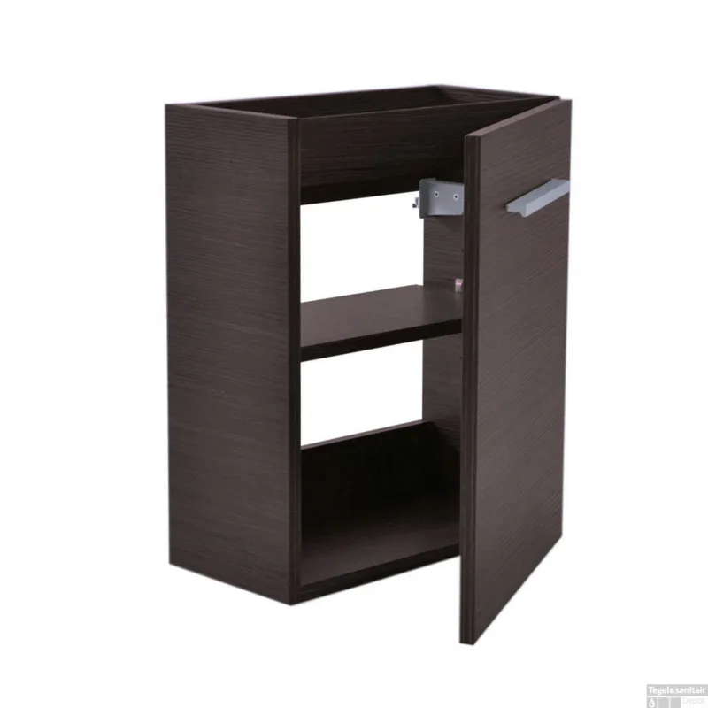 Fonteinkast BWS Vitra 40x21 cm Grey Oak (fontein optioneel) Beste Prijs