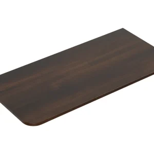 Topblad Wiesbaden Sulora 100x48 cm Afgeronde Hoeken Walnoot Rechtstreeks Van De Fabrikant