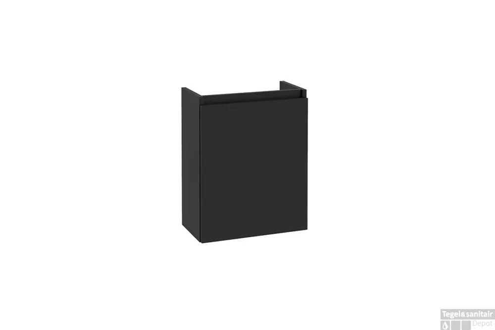 Fabrieksprijs Fonteinkast BWS Lyanna 40x22x50 cm Mat Zwart