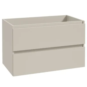 Onderkast Wiesbaden Alvara 80x46 cm 2 Laden 1 Uitsparing Cashmere Direct Verzonden