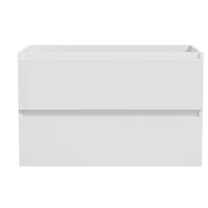 Onderkast BWS Lyanna 80x46 cm 2 Laden 1 Uitsparing Mat Wit Koop Online