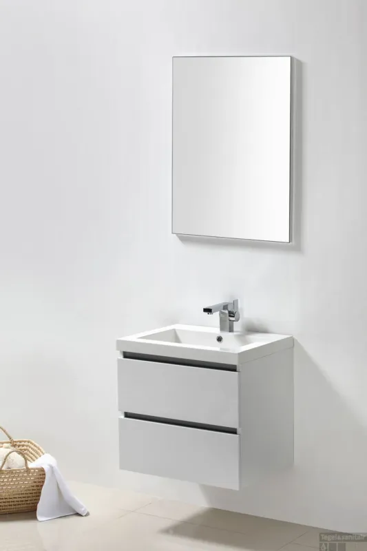 Onderkast Sanilux Trendline 60x47x50 cm Wit Direct Beschikbaar