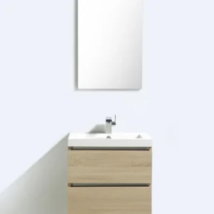 Hoge Kwaliteit Badkamermeubelset Sanilux Trendline 60x47x50 cm Light Wood