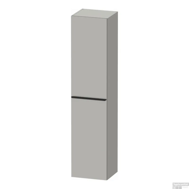 Hoge Kast Duravit D-Neo Kolomkast Wand 176 cm Rechtsdraaiend Mat Betongrijs Goedkoop