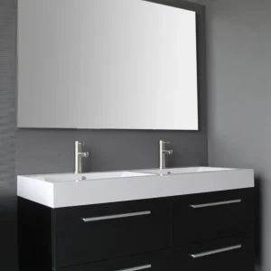 Shop Nu Badmeubel Sanilux Vegas 120x50x50 cm Zwart Wenge