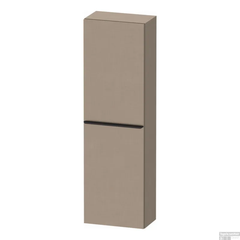 Koop Online Hoge Kast Duravit D-Neo Kolomkast Wand 132 cm Rechtsdraaiend Mat Linnen