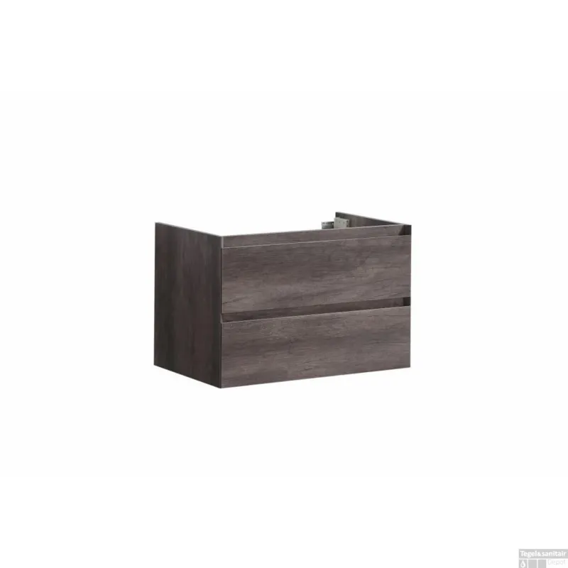 Nieuw Onderkast Sanilux Infinity 80x47x50 cm Century Oak (exclusief wastafel)