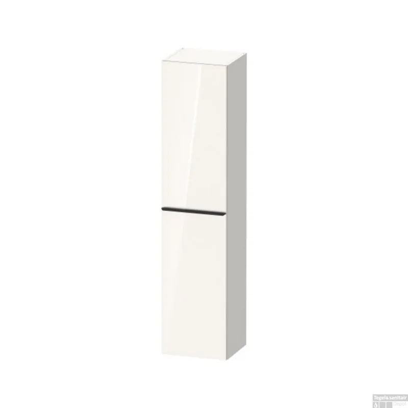 Hoge Kast Duravit D-Neo Kolomkast Wand 176 cm Linksdraaiend Hoogglans Wit Direct Beschikbaar