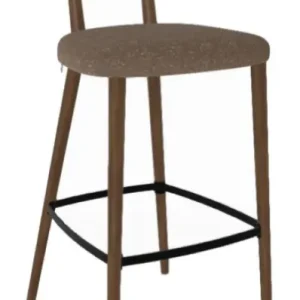 Mobitec Toro C2110 barkruk - H82 - Noten frame-Boucle Taupe Betaalbaar