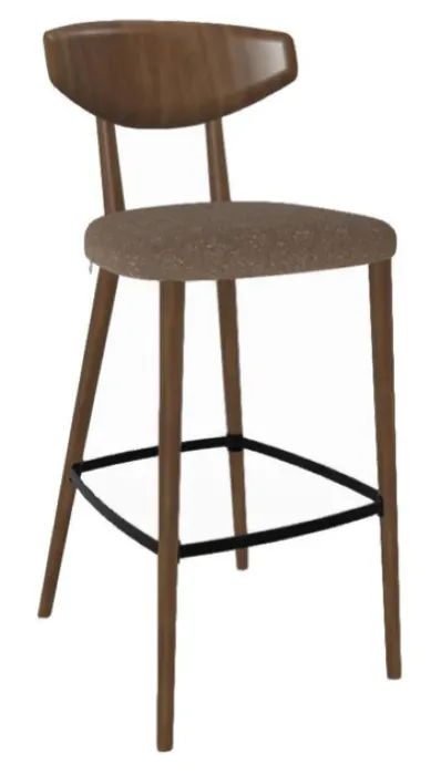 Mobitec Toro C2110 barkruk - H82 - Noten frame-Boucle Taupe Betaalbaar