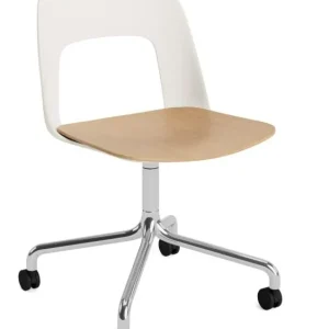 Express Levering HAY Layout 162 stoel - aluminium onderstel-Cream White - Mode 011