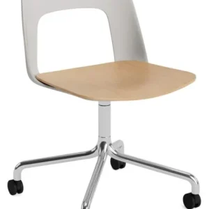 Lage Kosten HAY Layout 162 stoel - aluminium onderstel-Sky Grey - Naveli 113