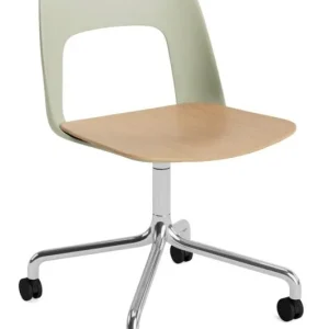 Laatste Versie HAY Layout 162 stoel - aluminium onderstel-Pastel Green - Relate 921