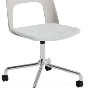 HAY Layout 163 stoel - aluminium onderstel-Sky Grey - Naveli 113 Laatste Kans