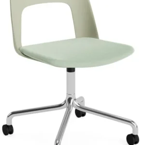 Beperkt Aanbod HAY Layout 163 stoel - aluminium onderstel-Pastel Green - Relate 921