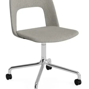 Lage Kosten HAY Layout 164 stoel - aluminium onderstel-Turf - Light Grey