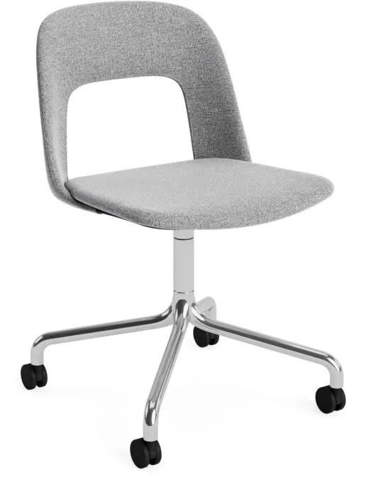 HAY Layout 164 stoel - aluminium onderstel-Hallingdal 130 Uitverkoop