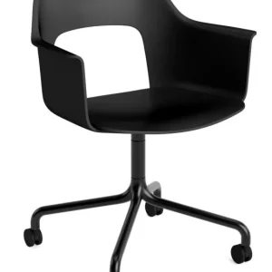 Koop Vandaag HAY Layout 261 stoel - zwart onderstel-Black - Steelcut Trio 195
