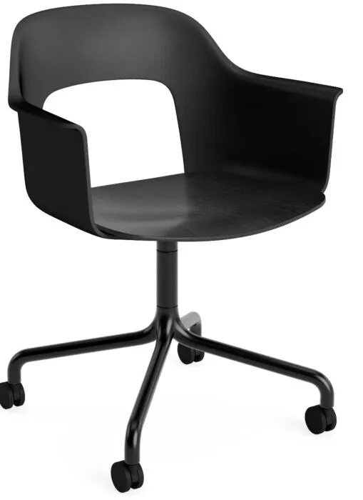 Express Levering HAY Layout 262 stoel - Zwart onderstel - Black