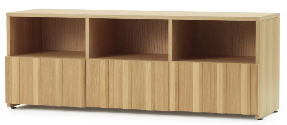 Direct Beschikbaar Normann Copenhagen Rib Hybrid dressoir-Oak